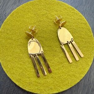 Gold Dangle Earrings